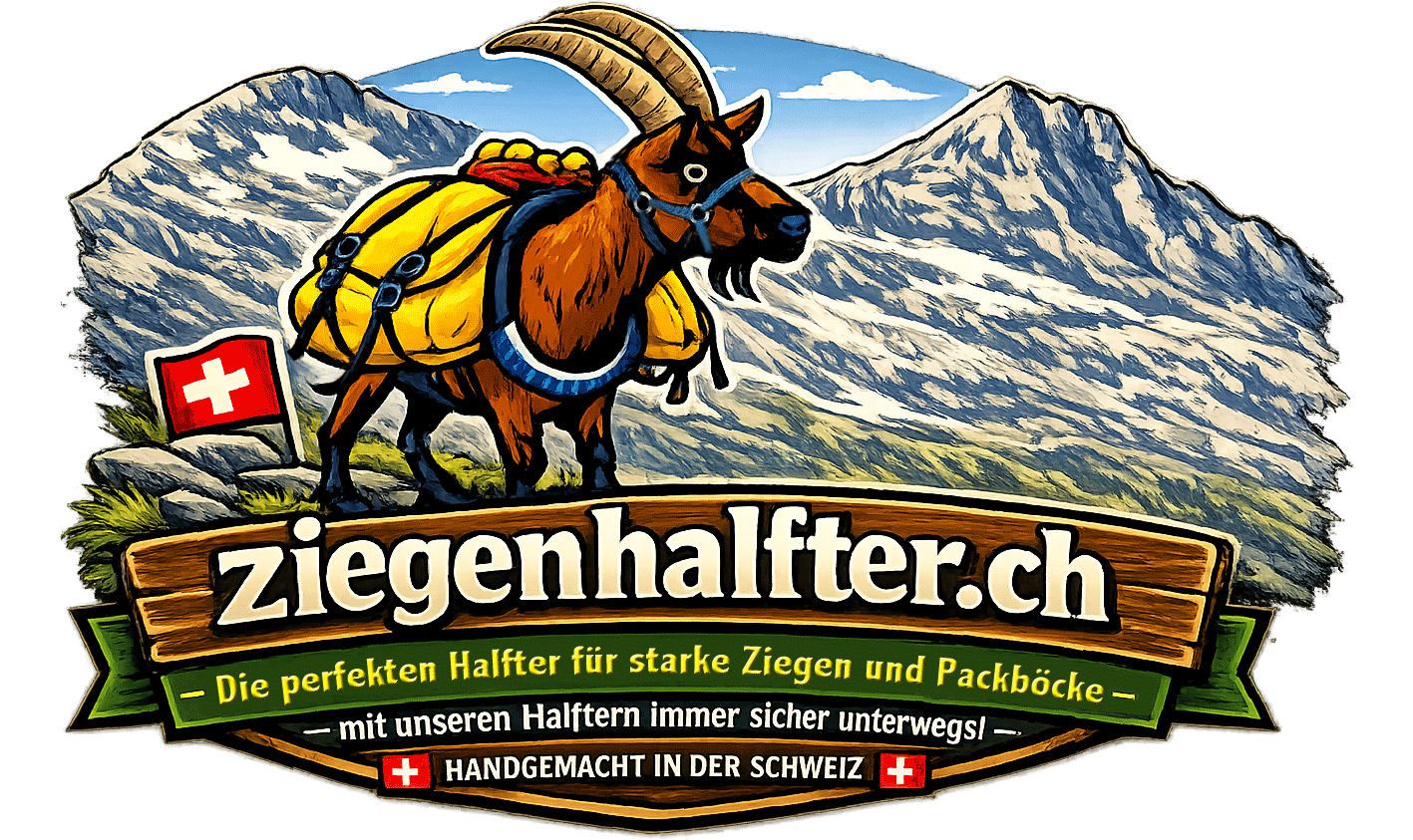 ziegenhalfter.ch -Die perfekten Halfter für starke Ziegen und Packböcke - *Handgemacht in der Schweiz*